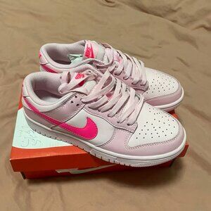 Nike Dunk Low “Pink Foam” - Gently Used,Original Box